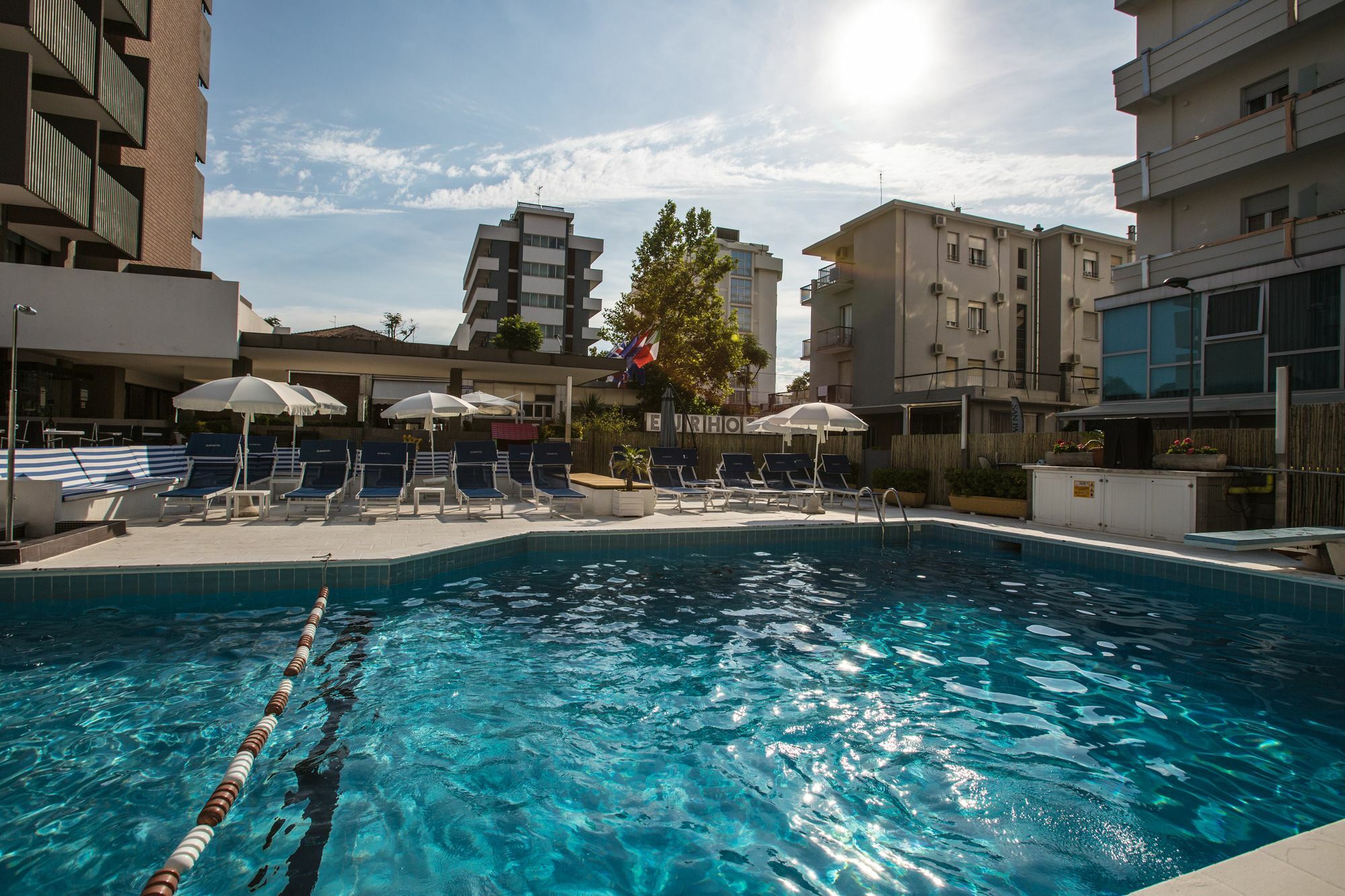 Eurhotel Rimini Exteriör bild